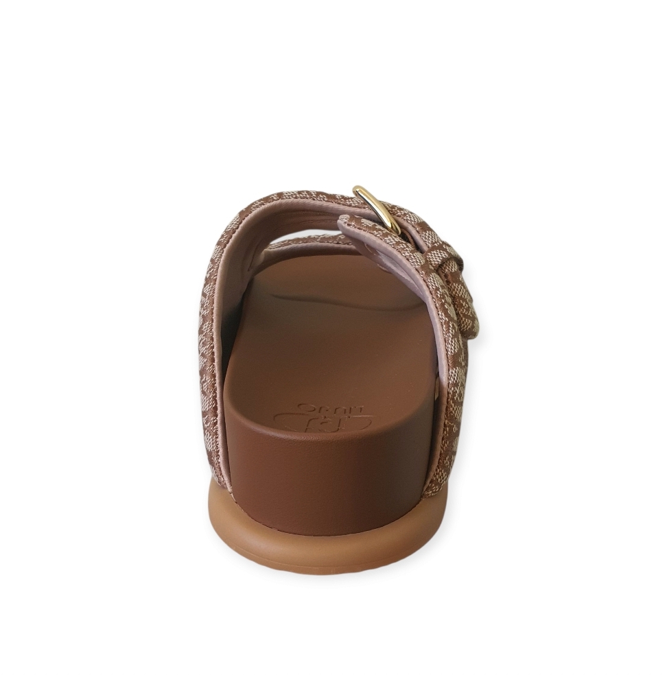 SA5127TX439 Monoggram jacquard Bescuit